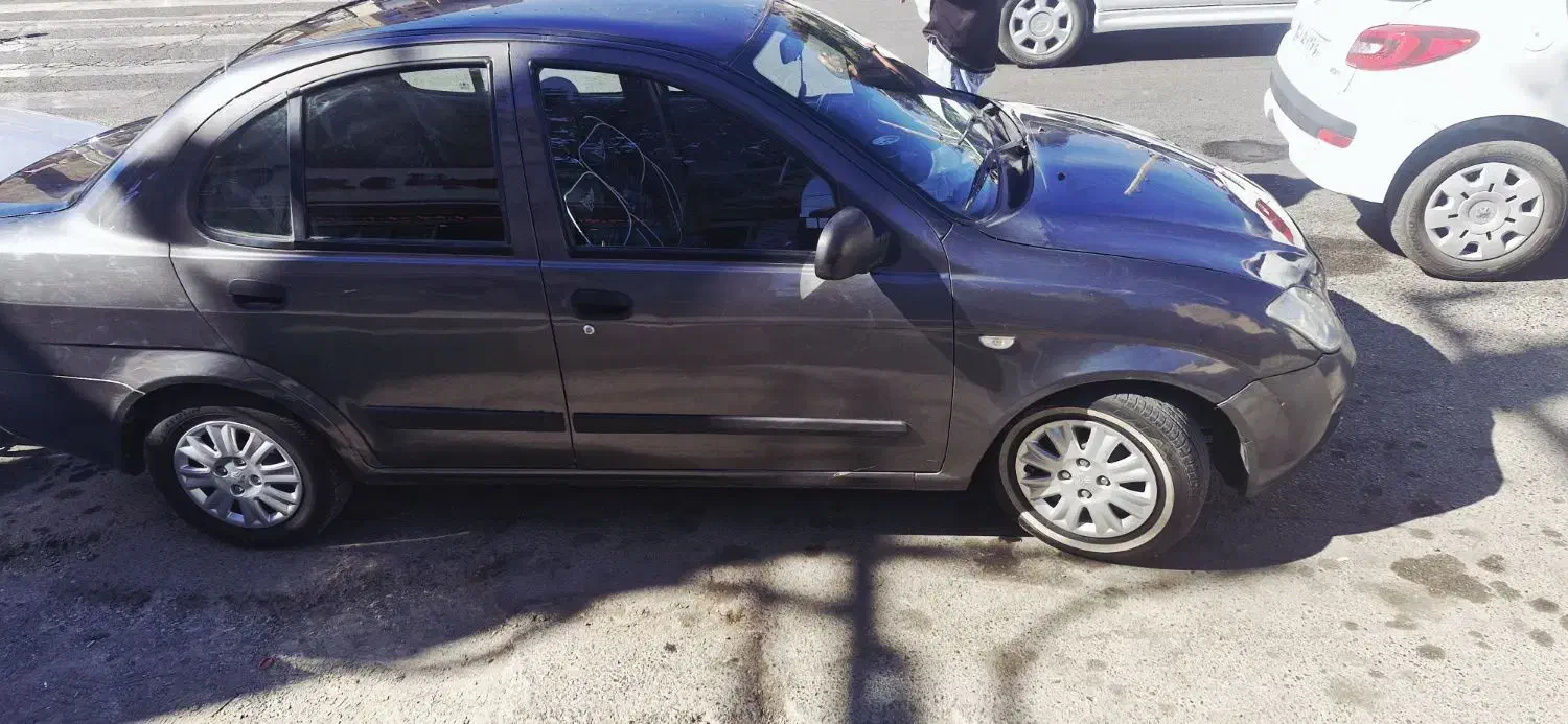 تیبا 94 فروش یا معاوضه با پراید وانت|خودرو سواری و وانت|کرج, شهرک نهال و بذر|دیوار