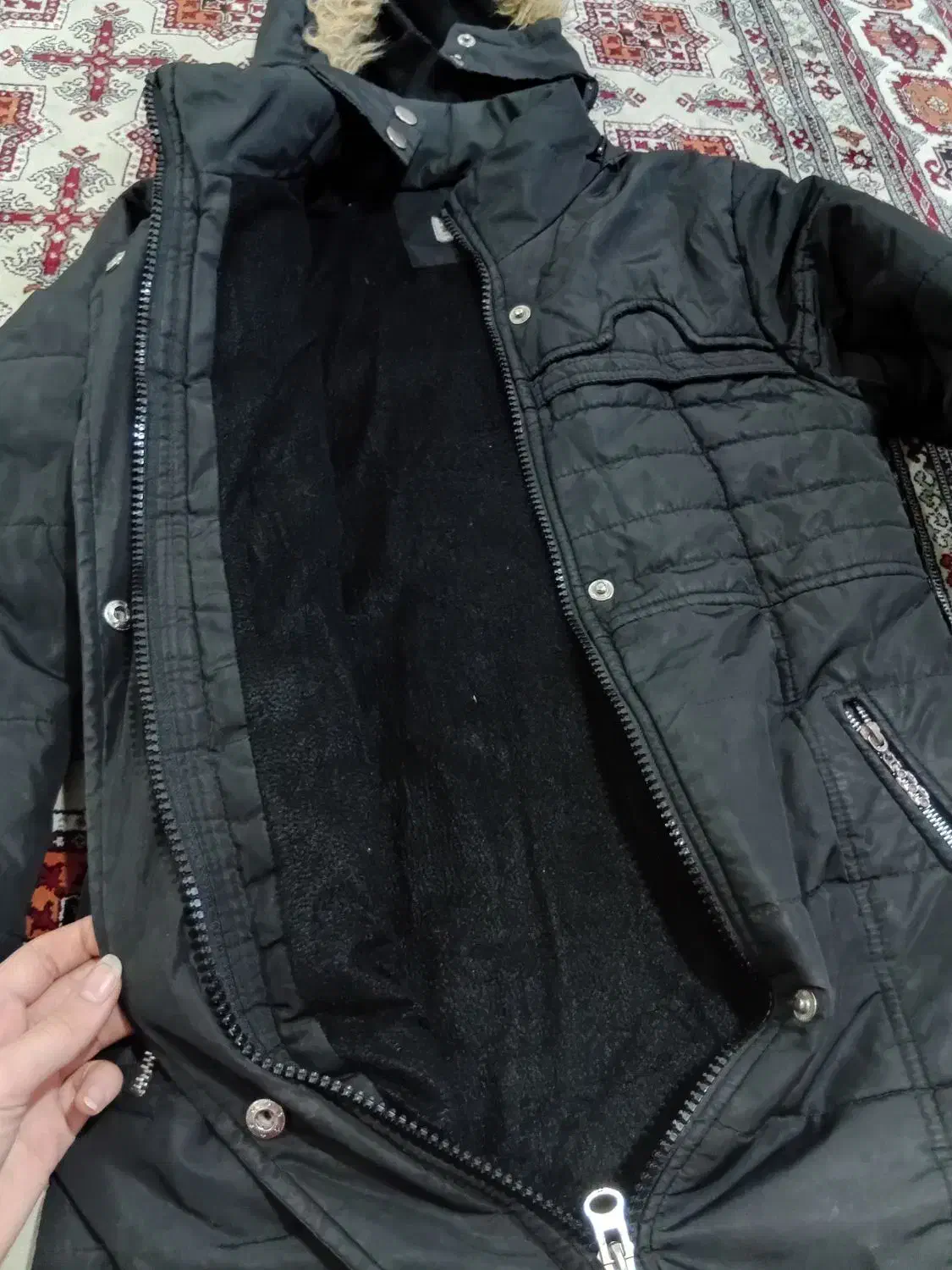 کاپشن ، بافت ،شلوار|لباس|بندر ترکمن, |دیوار