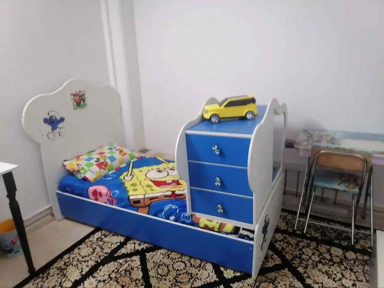 تخت خواب وکمد|تخت و سرویس خواب|قوچان, |دیوار