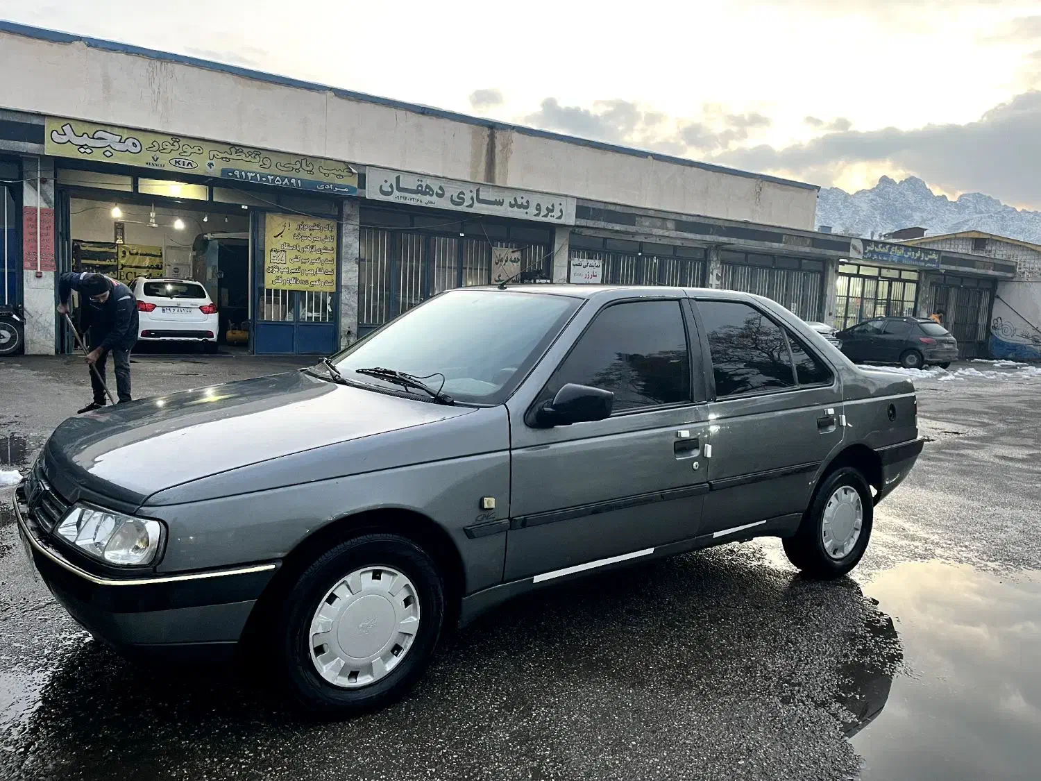 پژو 91دوگانه فابریک بی رنگ|خودرو سواری و وانت|فولادشهر, A1|دیوار