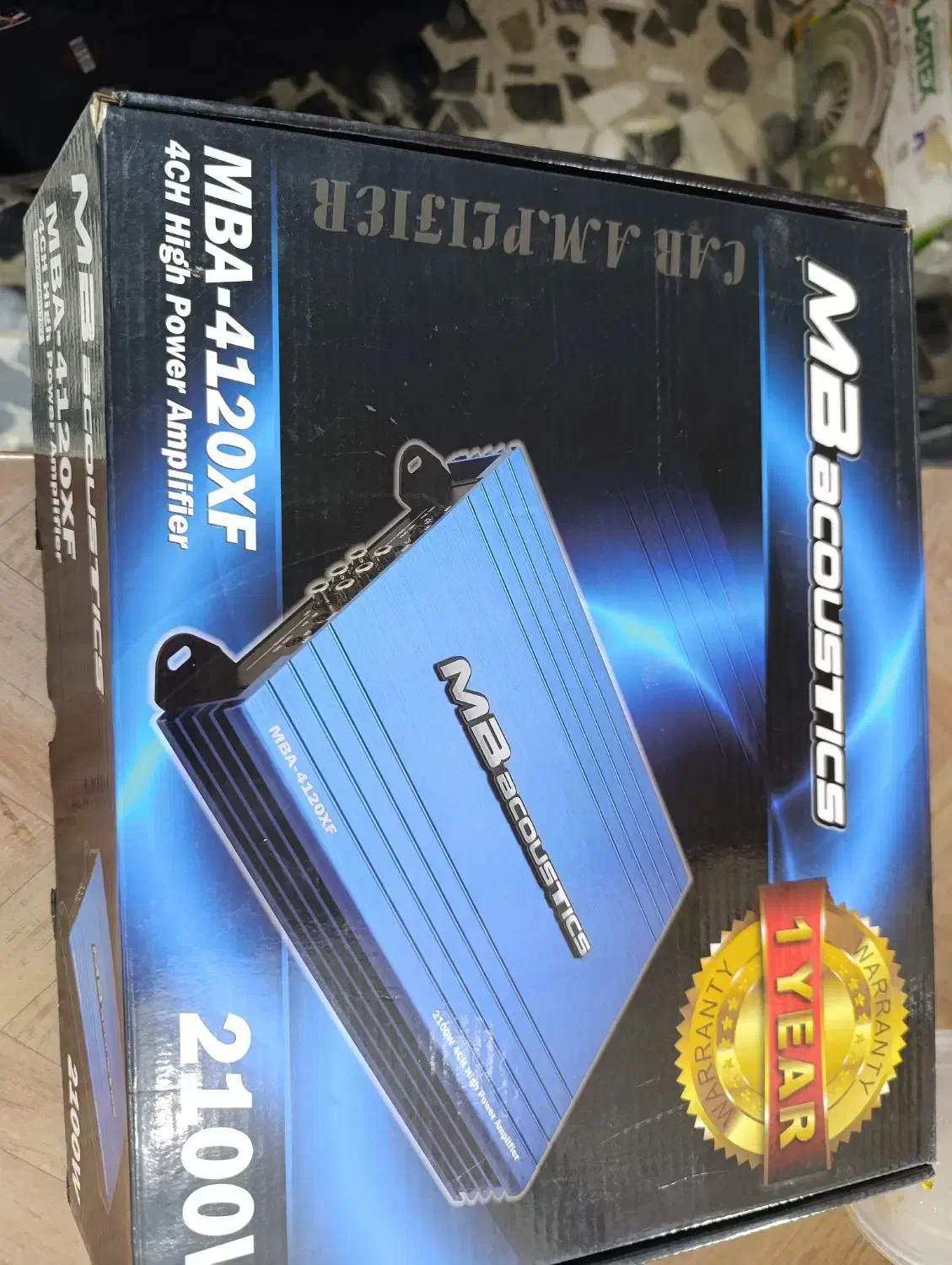 دو عدد آمپ 4کانال و 2کانال|صوتی و تصویری|شاهین‌شهر, گزبرخوار|دیوار