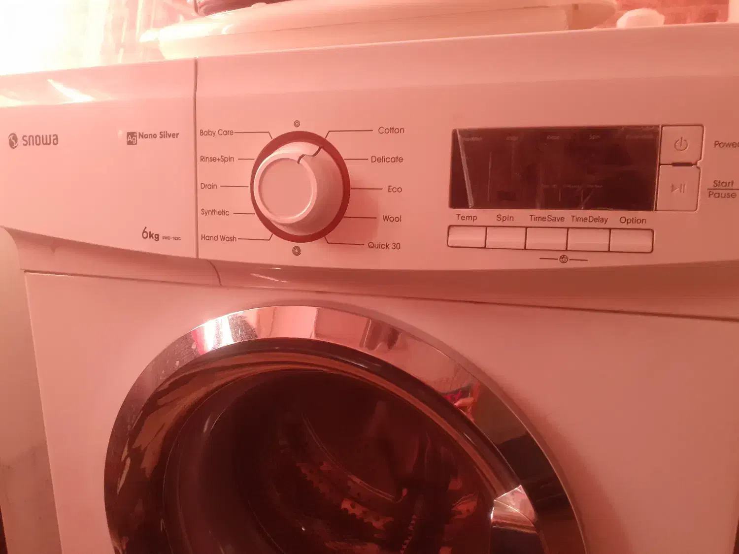 ماشین لباسشویی ۶کیلویی اسنوامدل swD-162c|ماشین لباسشویی و خشک‌کن لباس|رشت, توشیبا|دیوار