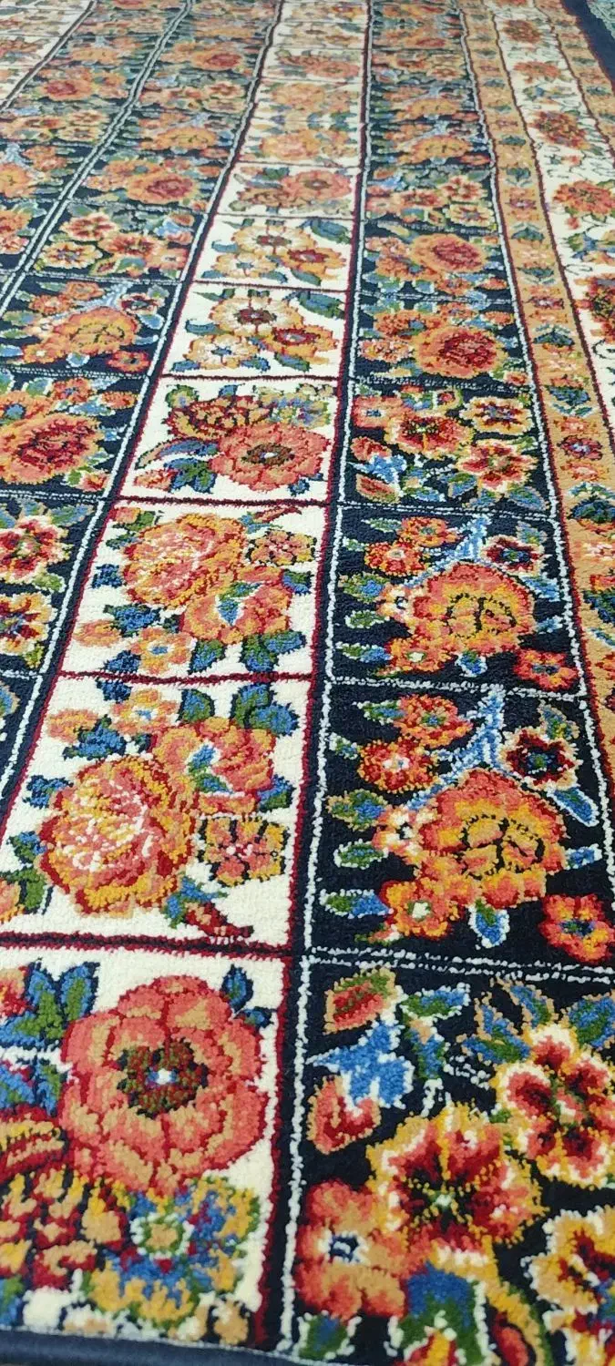 کناره بسیارشیک طرح فرش|فرش|شاهرود, |دیوار
