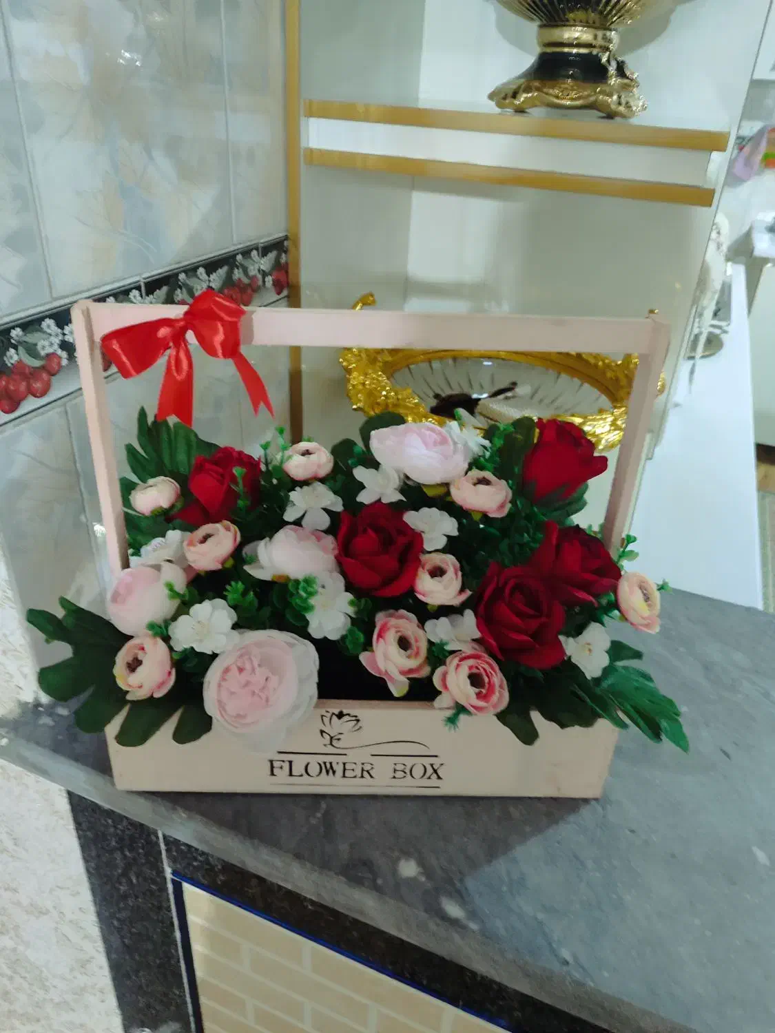 گل مصنوعی در حد نو نو|گل مصنوعی|ارومیه, |دیوار