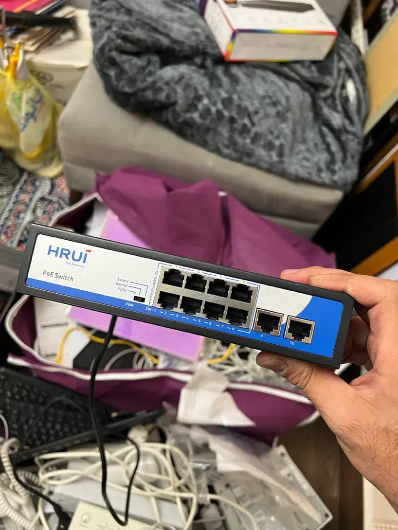 سوییچ شبکه poe|مودم و تجهیزات شبکه|تهران, پونک|دیوار