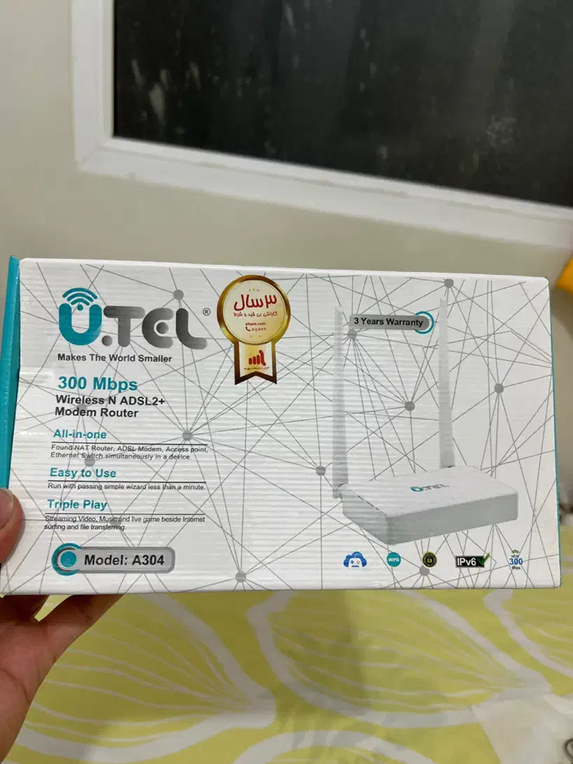 مودم ADSL خونگی در حد آک|مودم و تجهیزات شبکه|تهران, تهرانپارس شرقی|دیوار