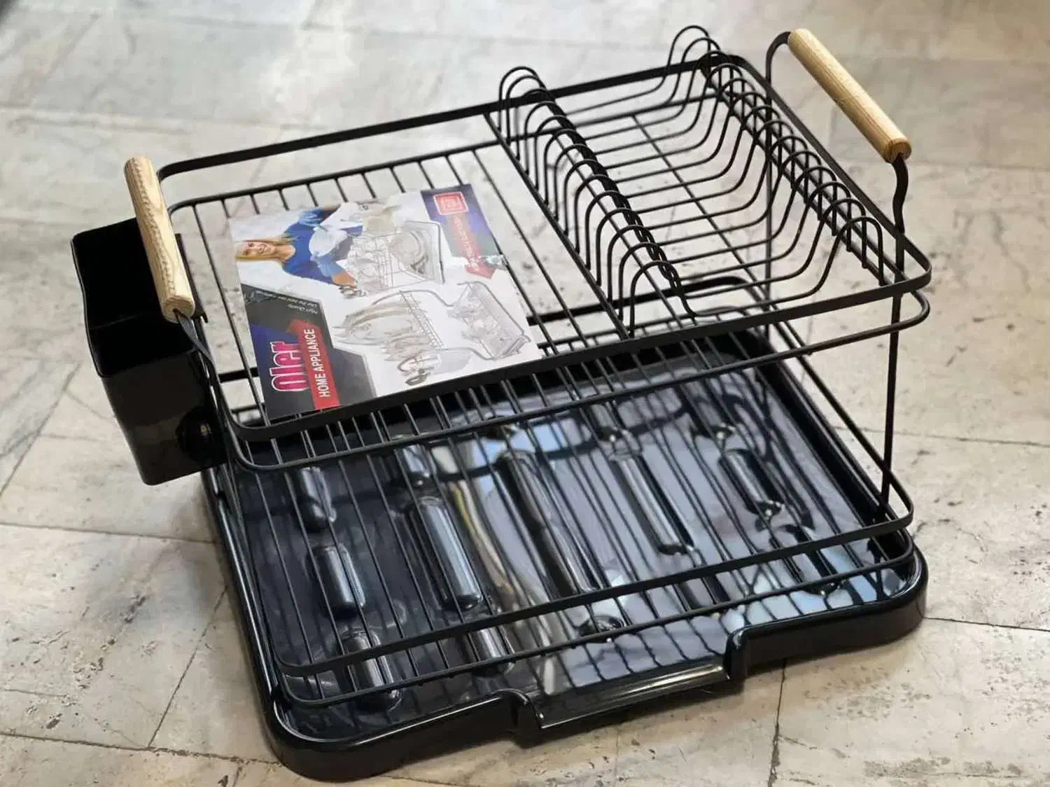 جا ظرفی نارون یک و دو طبقه ( گالری کوروش)|آب‌چکان و نظم‌دهنده ظروف|بیرجند, |دیوار