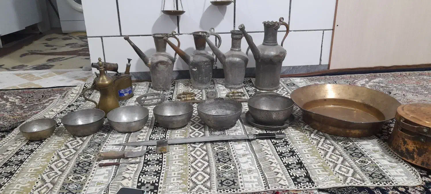 ظروف قدیمی|کلکسیون اشیاء عتیقه|تهران, جوادیه تهرانپارس|دیوار