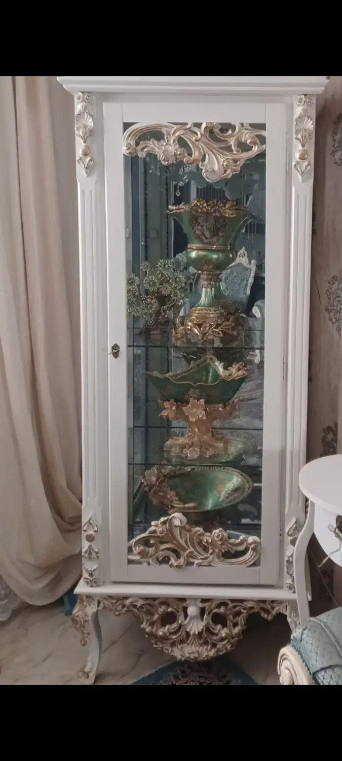 ویترین چوبی|بوفه، ویترین، کنسول|نسیم‌شهر, |دیوار