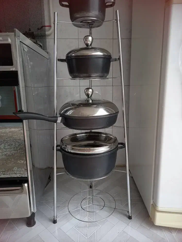 استند یا نگهدارنده قابلمه|آب‌چکان و نظم‌دهنده ظروف|دورود, |دیوار