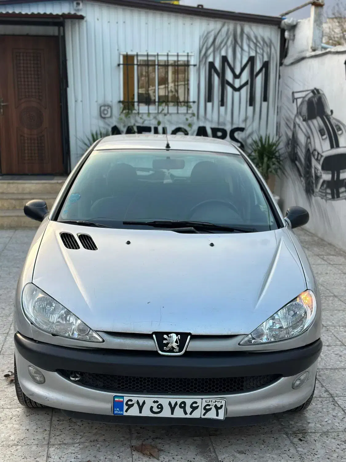 ۲۰۶ نقره ای بی رنگ|خودرو سواری و وانت|قائمشهر, |دیوار