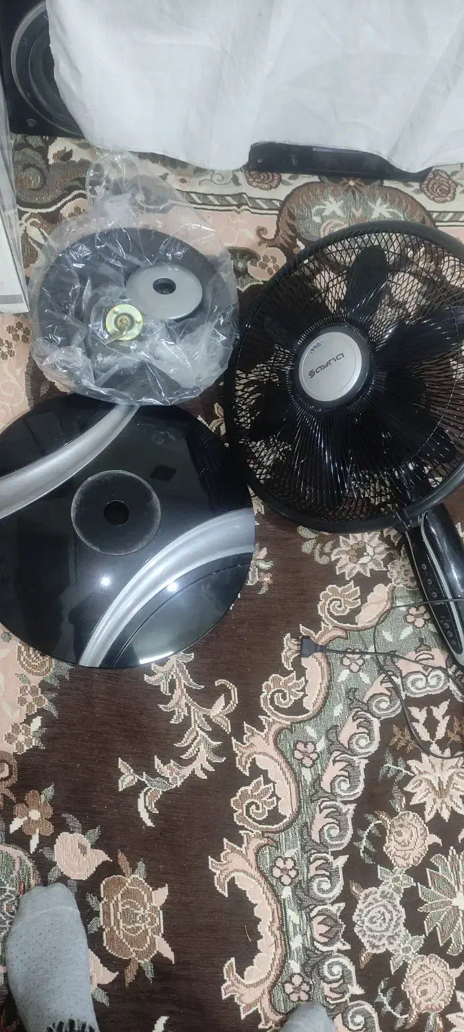 بنکه کنترلی نو پایه دومنظوره پایه کوتاه و بلند|پنکه و تصفیه‌کنندهٔ هوا|گرگان, |دیوار