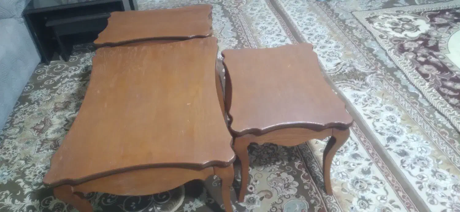 جلومبلی ۳تیکه|مبلمان خانگی و میز عسلی|نیشابور, کریم آباد|دیوار