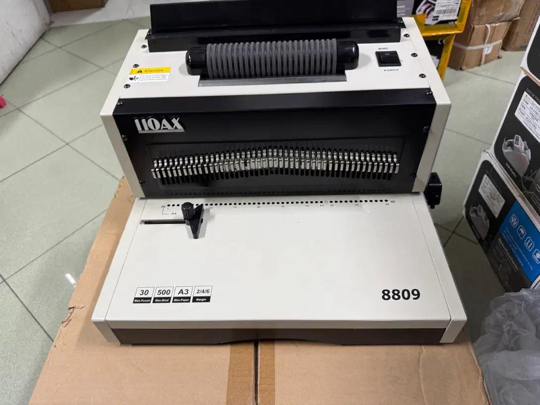 سیمی فنر زن صحافی کتاب تمام برقی برش کاغذ AX8809|لوازم التحریر|تهران, ایرانشهر|دیوار