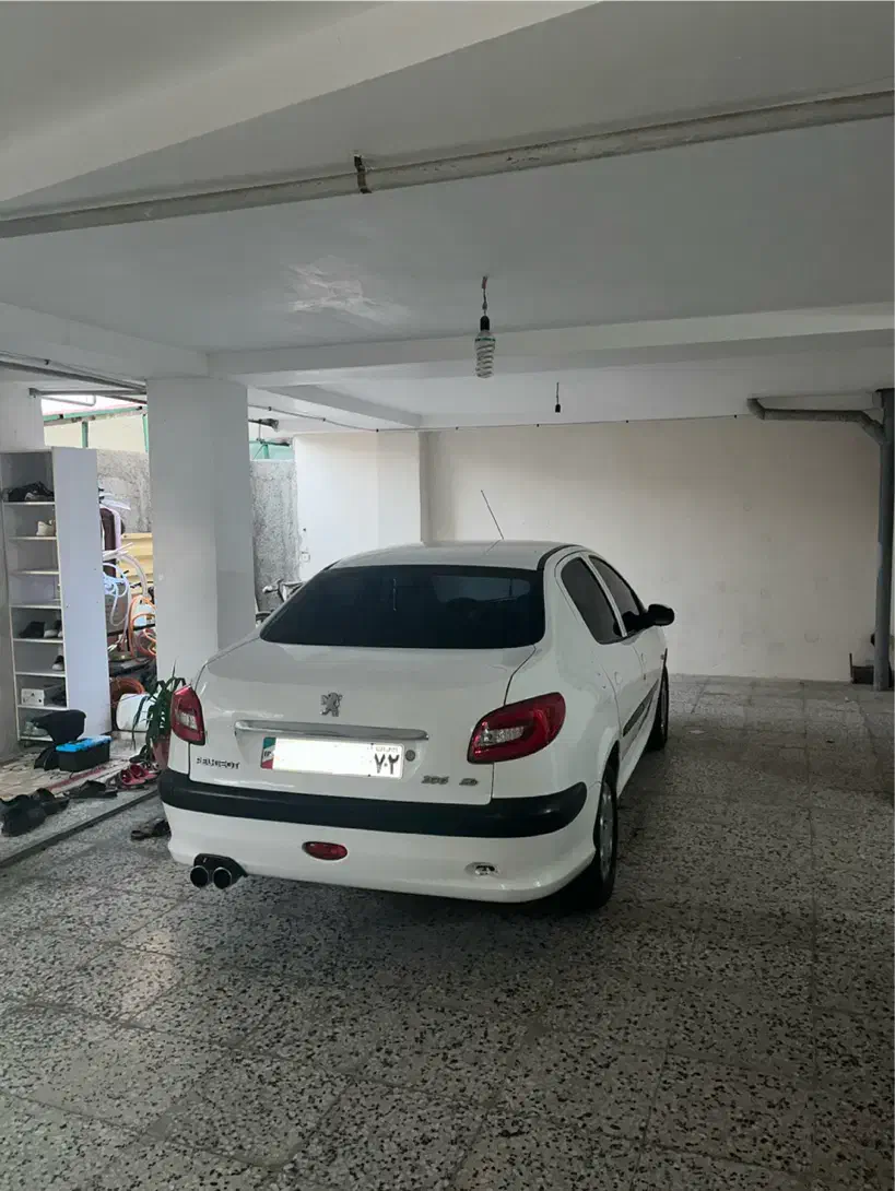 206 sd v8  96  بی رنگ استثنایی|خودرو سواری و وانت|نکا, |دیوار