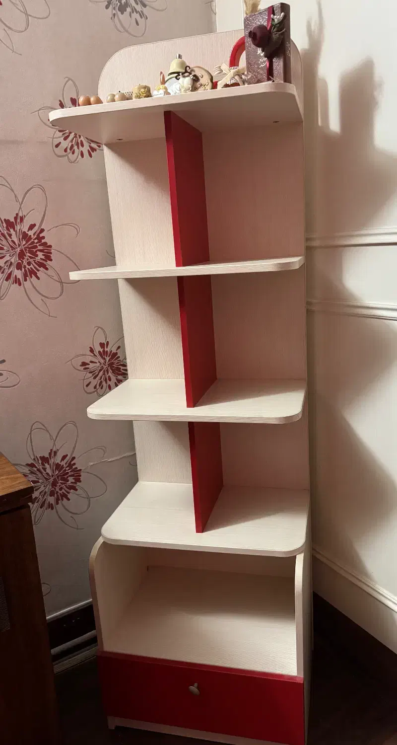 شلف و ویترین|کتابخانه، شلف، قفسههای دیواری|قم, سالاریه|دیوار