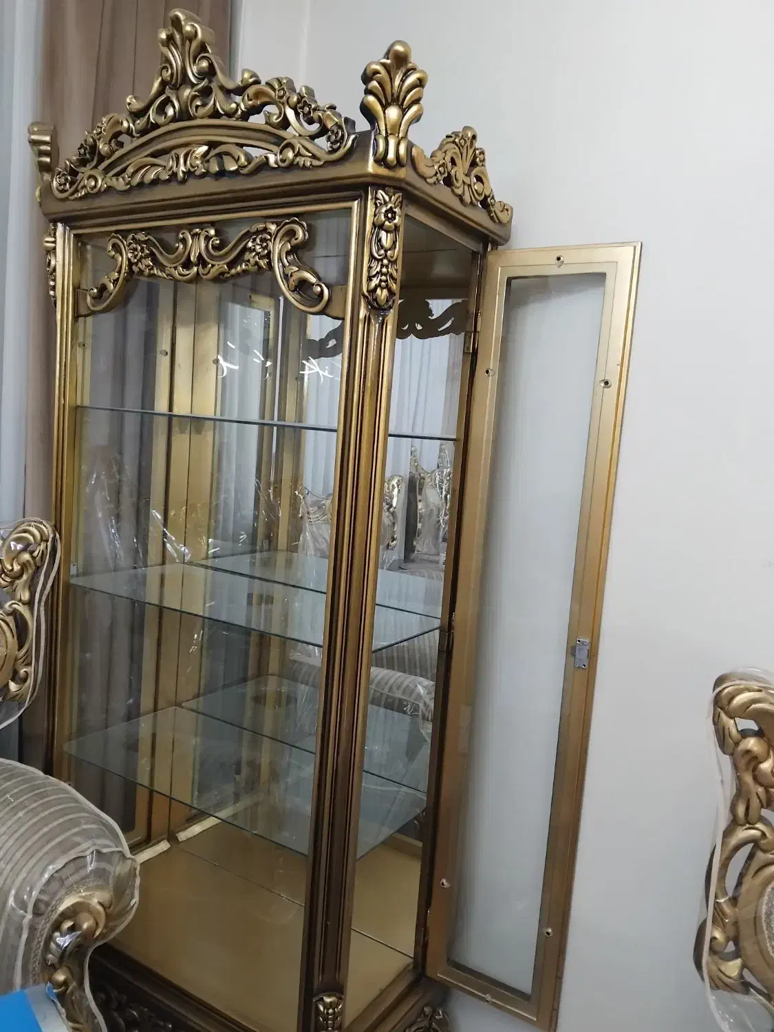 بوفه تمام چوب|بوفه، ویترین، کنسول|تبریز, |دیوار