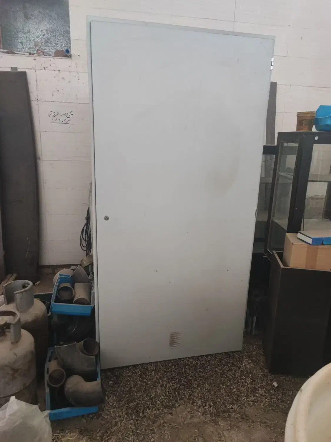 تابلو برق صنعتی ساخت شرکت سام پرتو ورق ضخیم|ماشین‌آلات صنعتی|کاشان, پشت شهربانی|دیوار