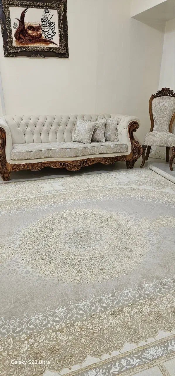 فرش ۱۲۰۰ شانه با تراکم ۳۶۰۰ و نقش برجسته|فرش|زاهدان, |دیوار