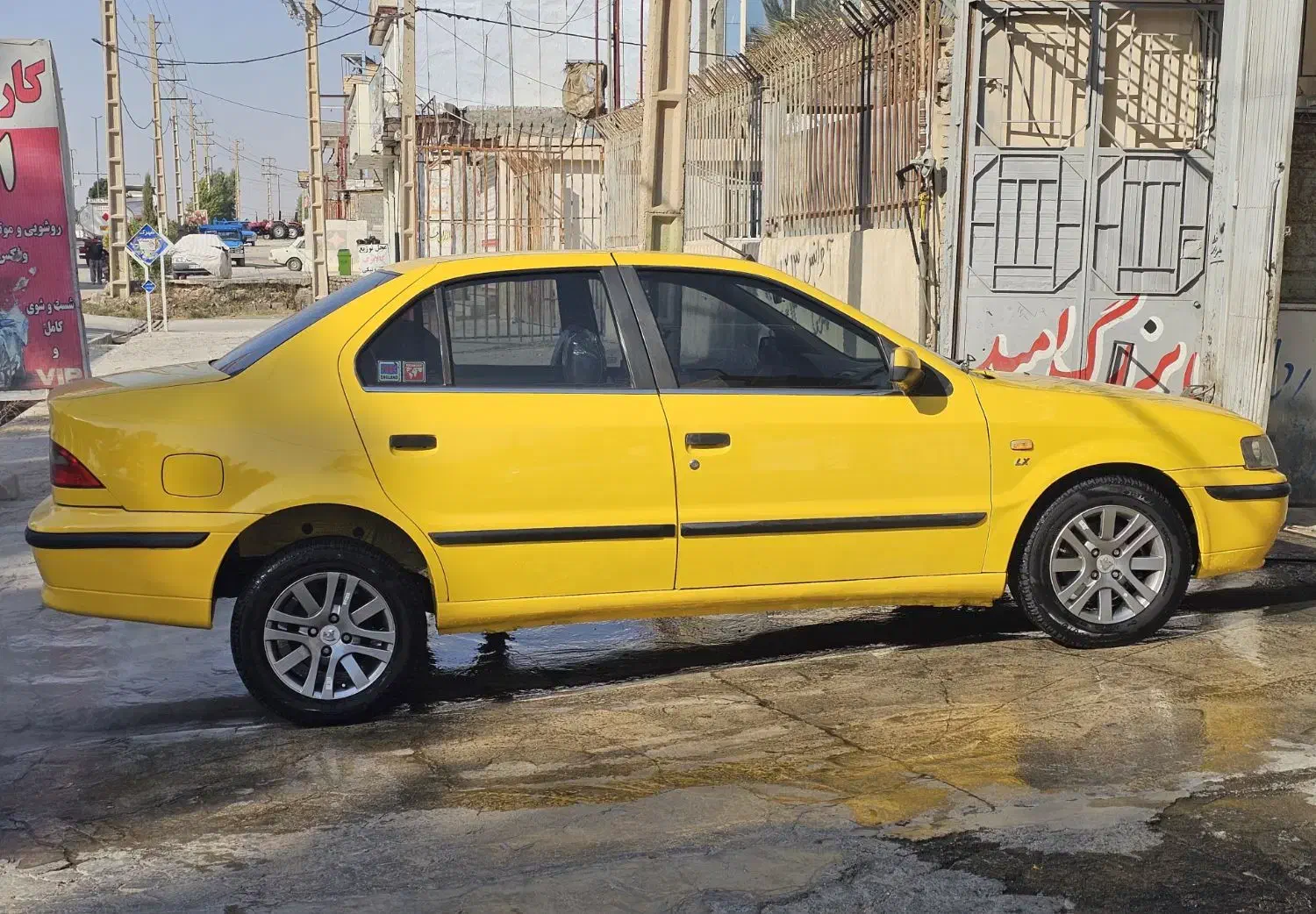 سمند تاکسیlx،،1401، برون شهری پلاک ع|خودرو سواری و وانت|سرپل ذهاب, |دیوار