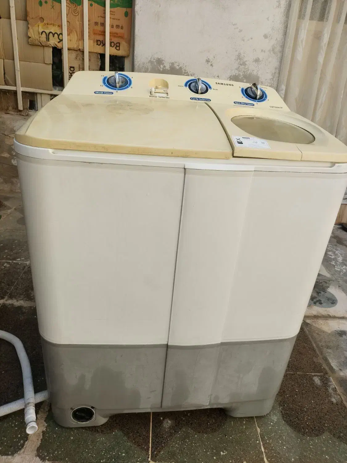 لباسشویی دوقلو|ماشین لباسشویی و خشک‌کن لباس|شیراز, محراب|دیوار