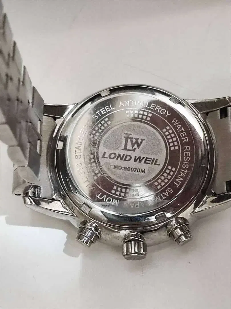 ساعت مچی Lond Weil اصل لوند ویل ژاپن در حد نو|ساعت|تهران, سازمان برنامه جنوبی|دیوار