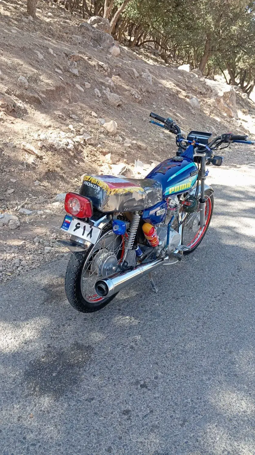 ۱۲۵ استارتی ۵ دنده|موتورسیکلت|اسلام‌‌آباد غرب, |دیوار