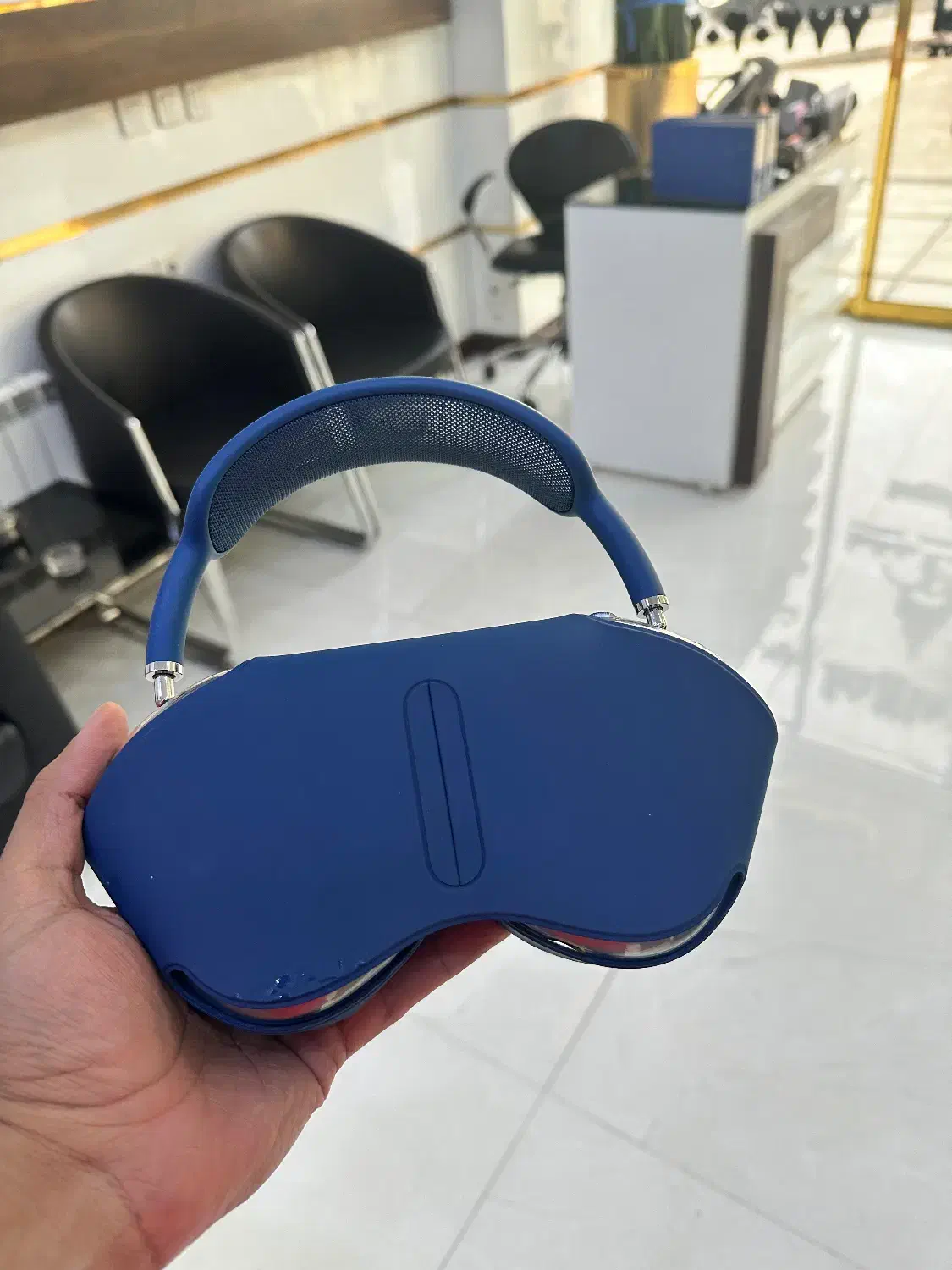 Apple AirPods Max blue|لوازم جانبی موبایل و تبلت|تهران, فرمانیه|دیوار