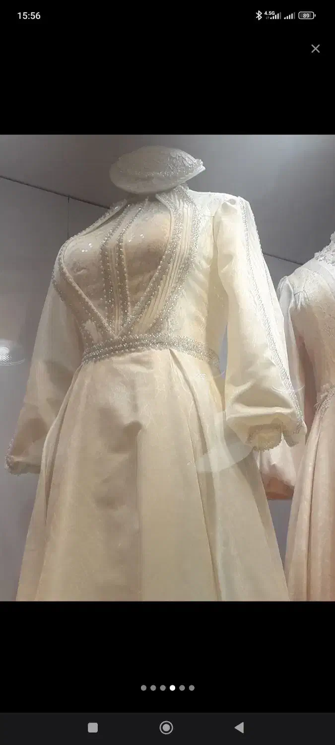 لباس مجلسی رنگ شیری|لباس|هشتگرد, شهرک ایران خودرو|دیوار