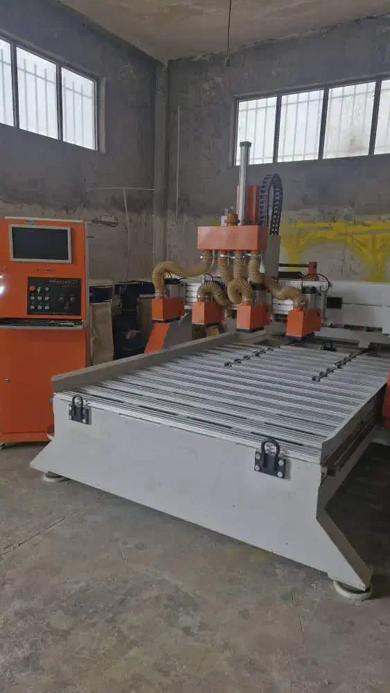 دستگاه CNC چهارمحور حرفه ای+ روتاری|ماشینآلات صنعتی|خرمآباد (تنکابن), |دیوار
