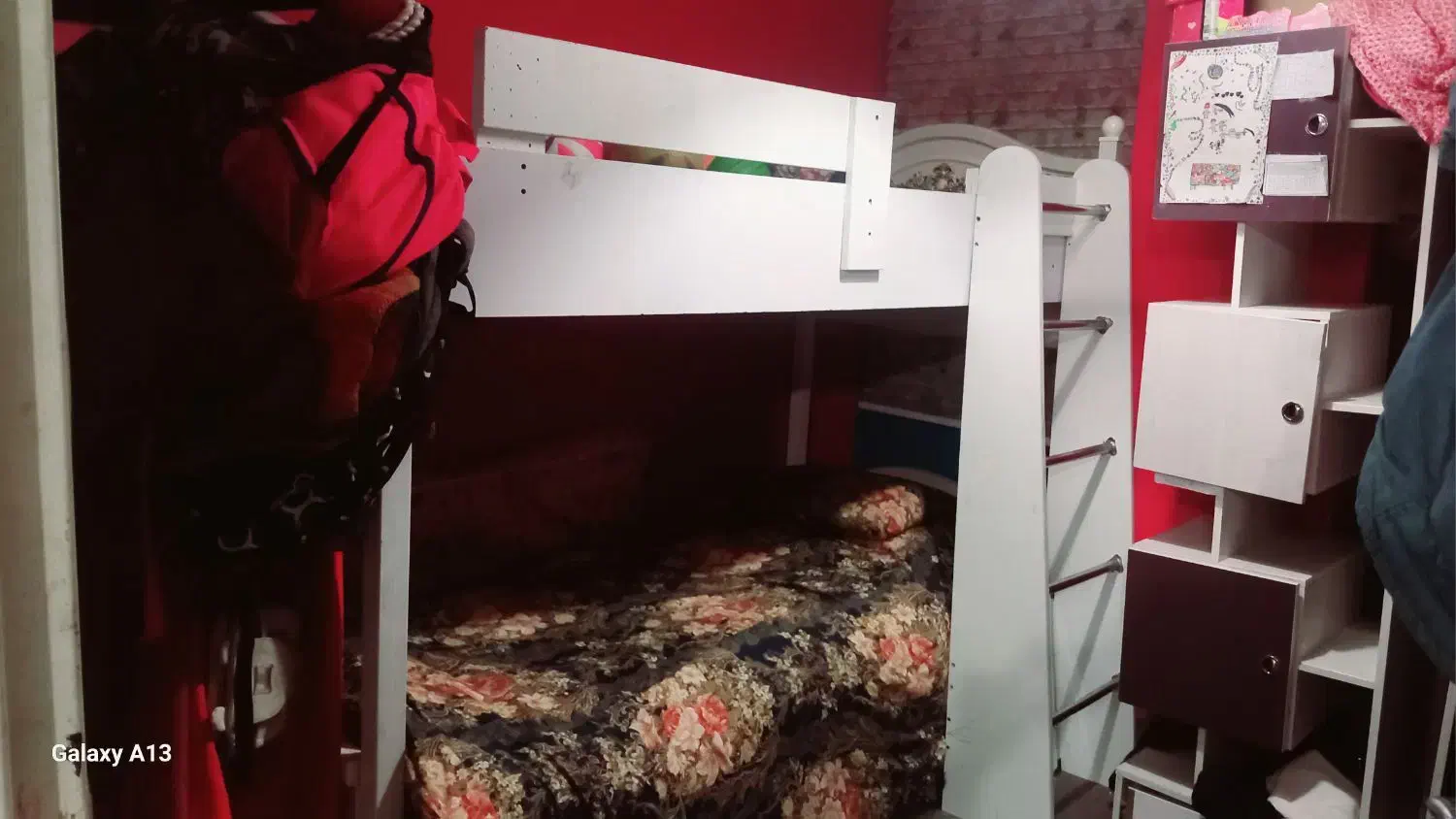 تخت دو طبقه تا سن نوجوانی|تخت و سرویس خواب|کرج, کوی کارمندان جنوبی|دیوار