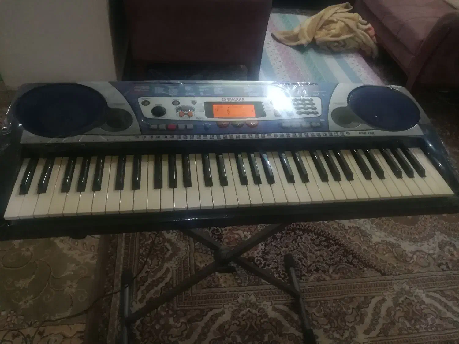 کیبورد یاماها PSR260|پیانو، کیبورد، آکاردئون|گرگان, |دیوار