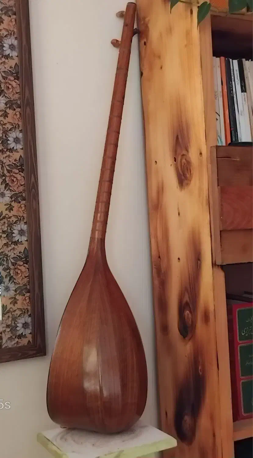 تنبور مفاخری|سازهای سنتی|هشتگرد, گلسار|دیوار