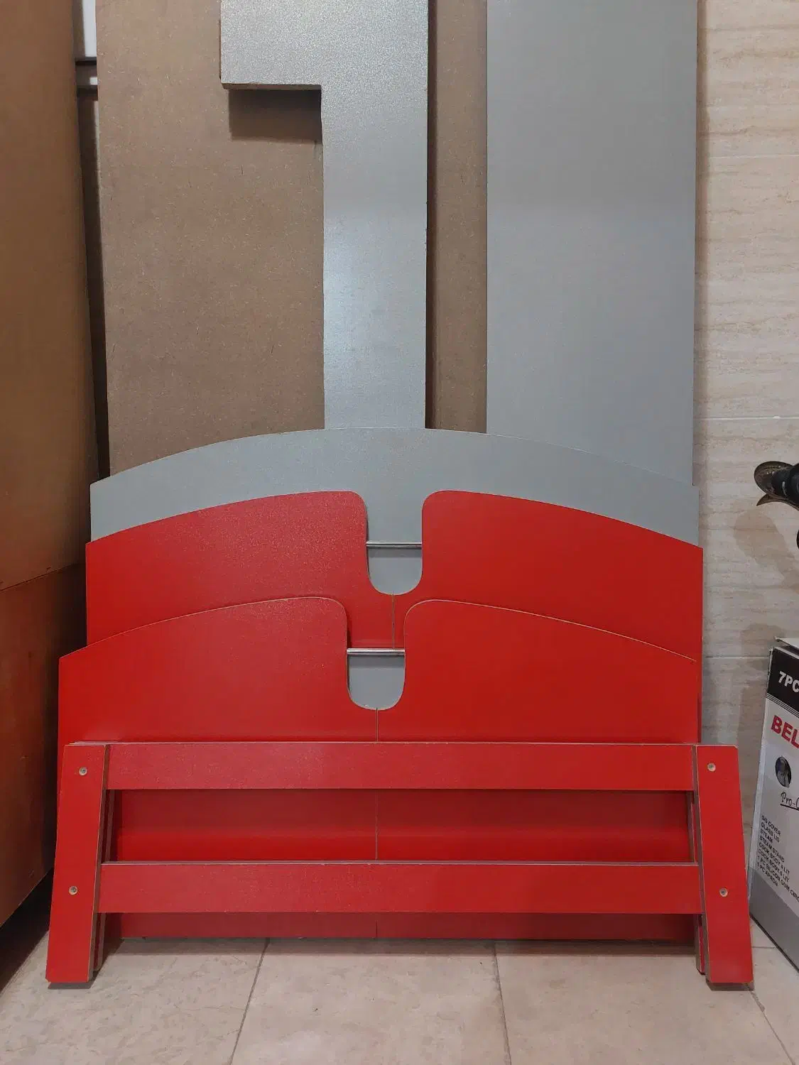 سرویس خواب نوجوان تمام ام دی اف در حد|تخت و سرویس خواب|رباط‌کریم, رباط‌کریم|دیوار