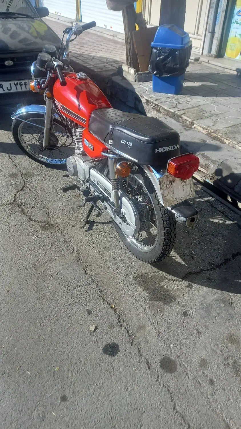 هندا سی جی۱۲۵ اصل ژاپن|موتورسیکلت|گلستان (تهران), |دیوار