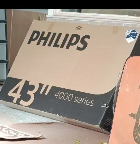 ال ای دی۴۳اینچ فیلیپس|تلویزیون و پروژکتور|قم, نیروگاه|دیوار