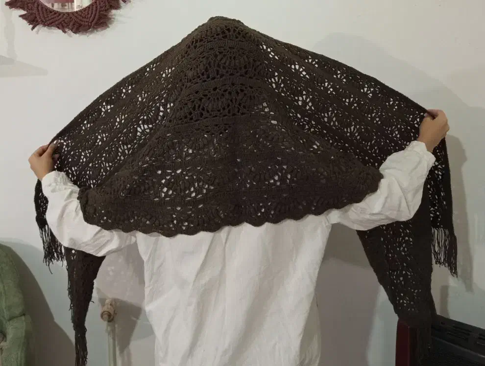 شال دست بافت زیر قیمت بازار|لباس|کلاردشت, |دیوار