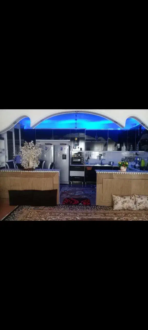 کابینت تمام ام دی اف در حد نو|کتابخانه، شلف، قفسه‌های دیواری|الیگودرز, |دیوار