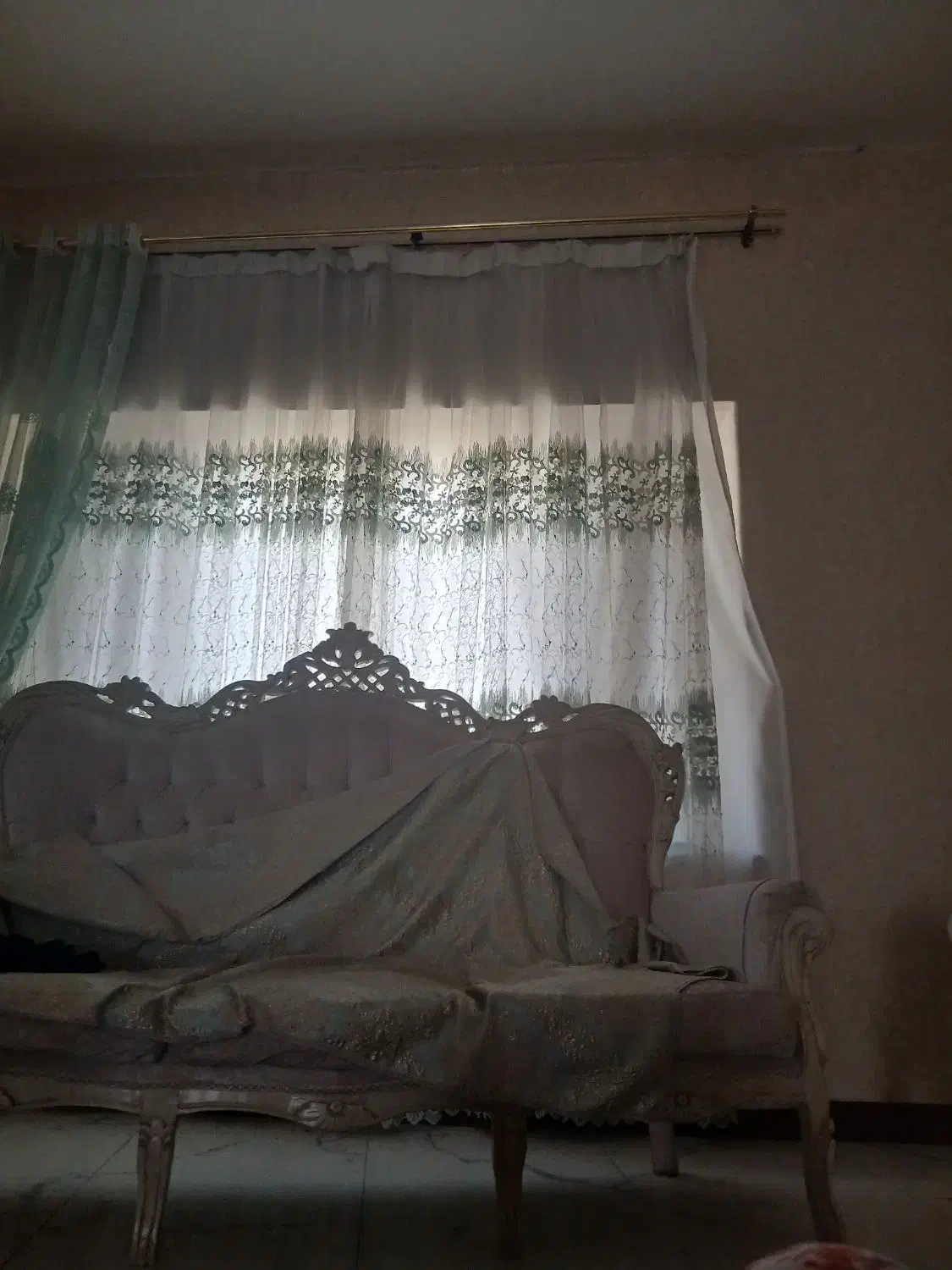 لوستر کنترولی دورنگ|لوستر و چراغ آویز|نهاوند, |دیوار