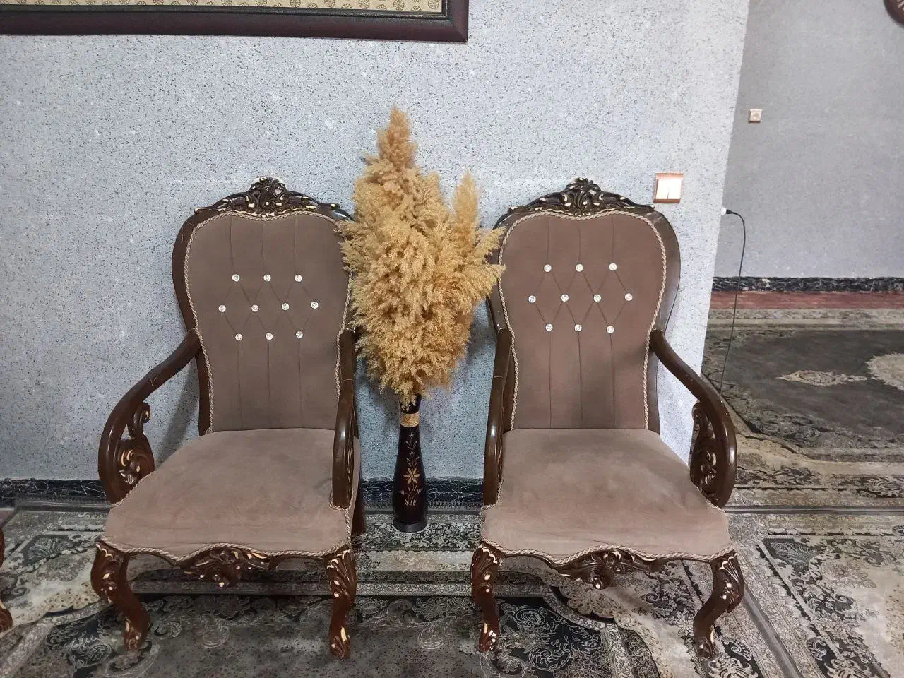 مبل سلطنتی|مبلمان خانگی و میز عسلی|کبودرآهنگ, |دیوار