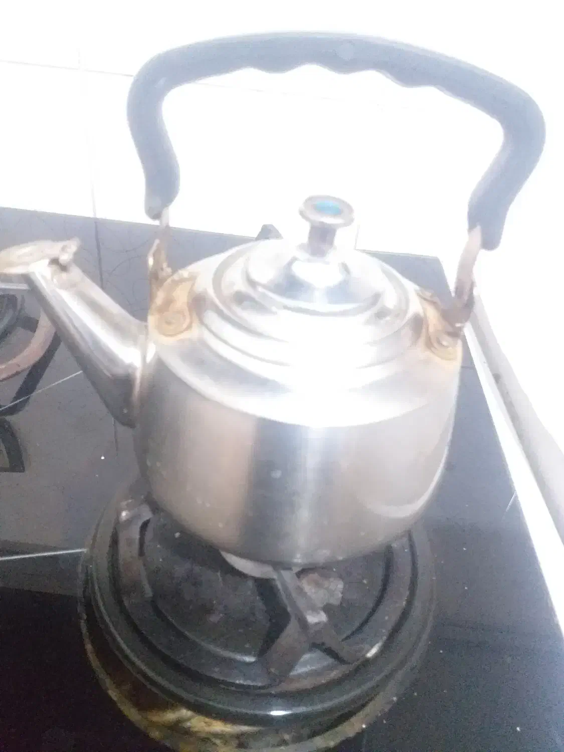 قوری قدیمی روسیه ای بوق دار|کلکسیون اشیاء عتیقه|مریوان, |دیوار