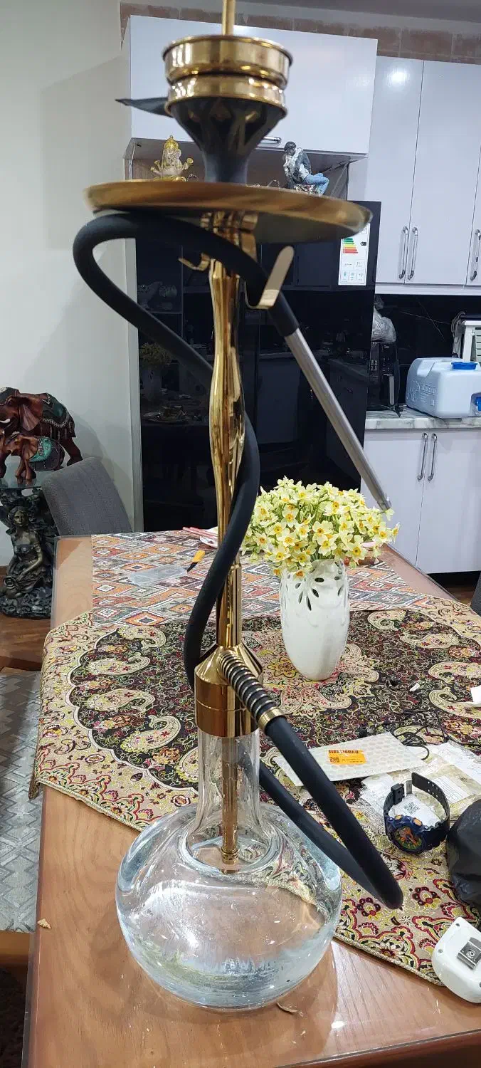 قلیان کرنو اصلی قلیان سوپاپی قلیان فلزی|کلکسیون و سرگرمی|اهواز, گلستان|دیوار