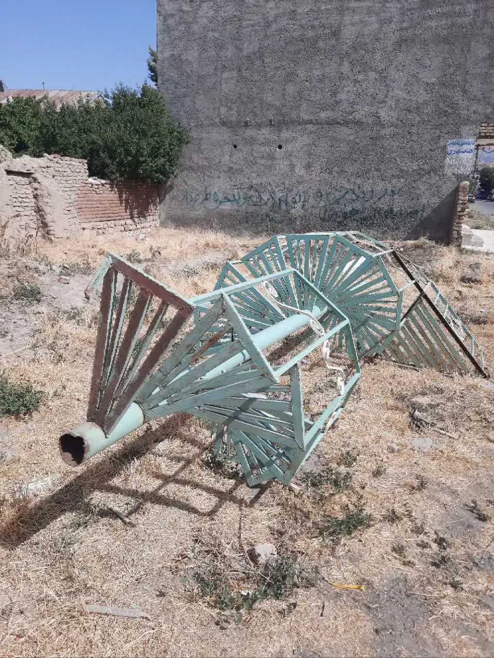 پله گرد آهنی|مصالح و تجهیزات ساختمان|خلخال, |دیوار