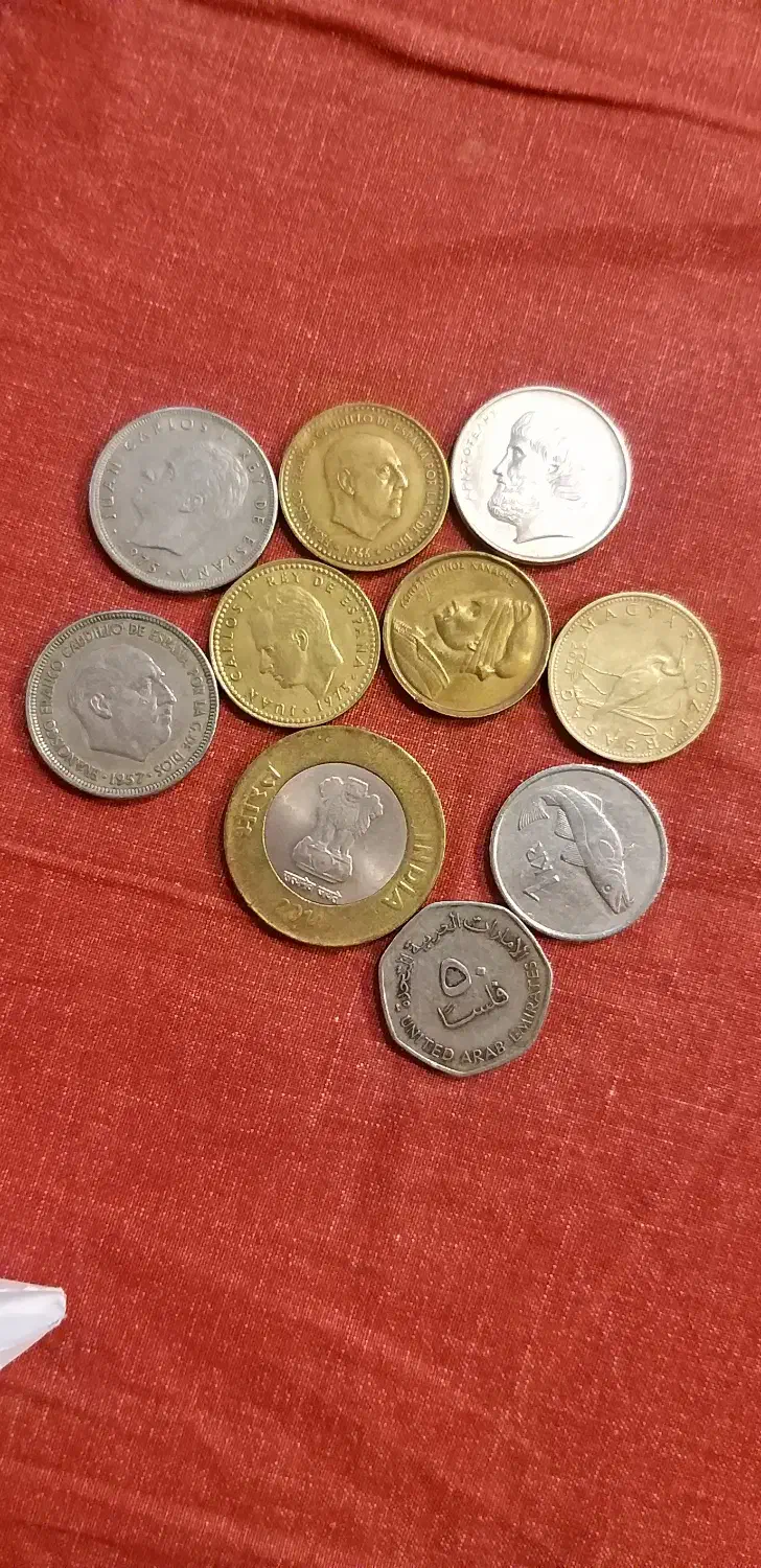 سکه های کلکسیونی خارجی قدیمی|کلکسیون سکه، تمبر، اسکناس|تهران, سید خندان (جلفا)|دیوار