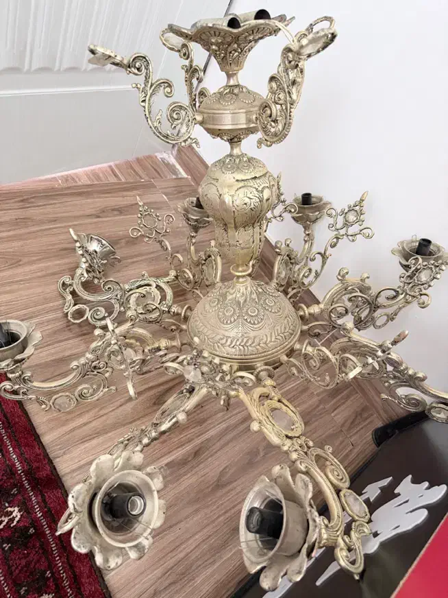 لوستر|لوستر و چراغ آویز|زنجان, |دیوار