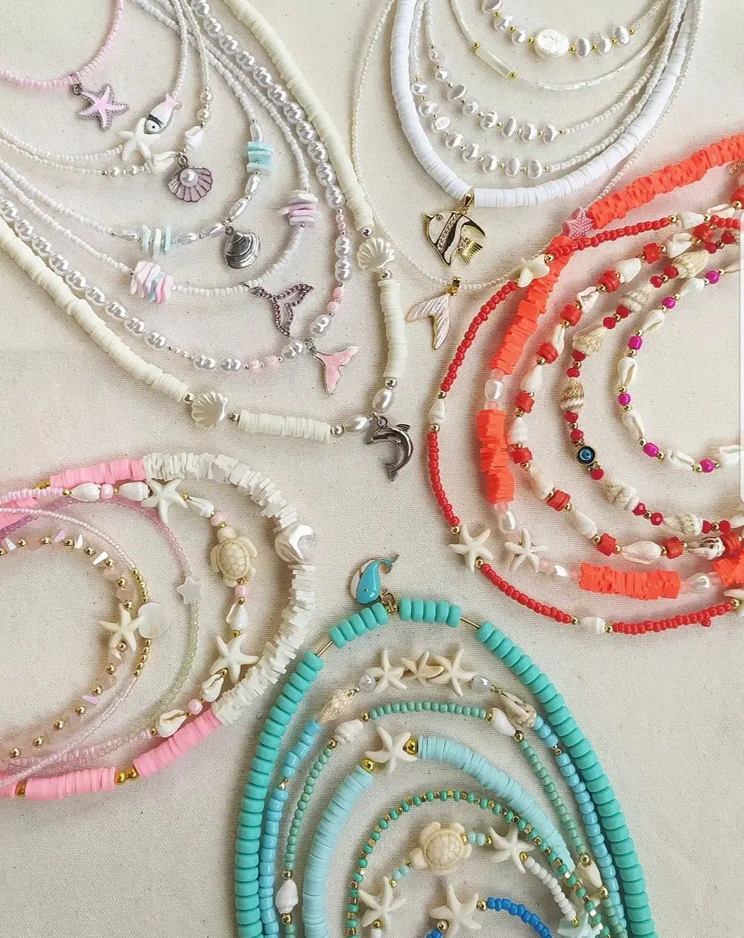 گردنبندهای ترند تک و عمده|بدلیجات|کیش, |دیوار