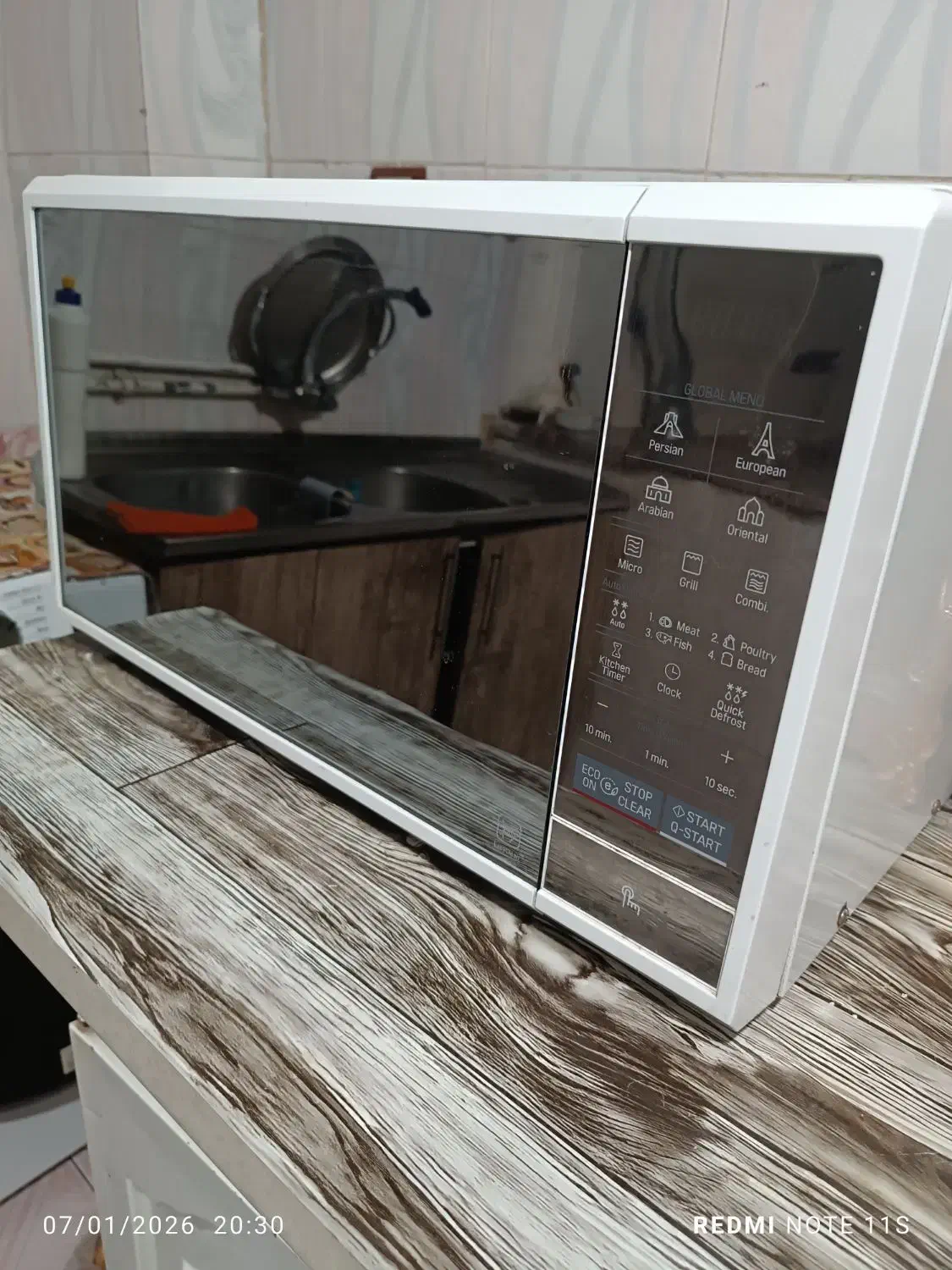 ماکروویو الجی ۴۰لیتری|اجاق گاز و لوازم برقی پخت‌وپز|شهریار, شهرک امیریه|دیوار