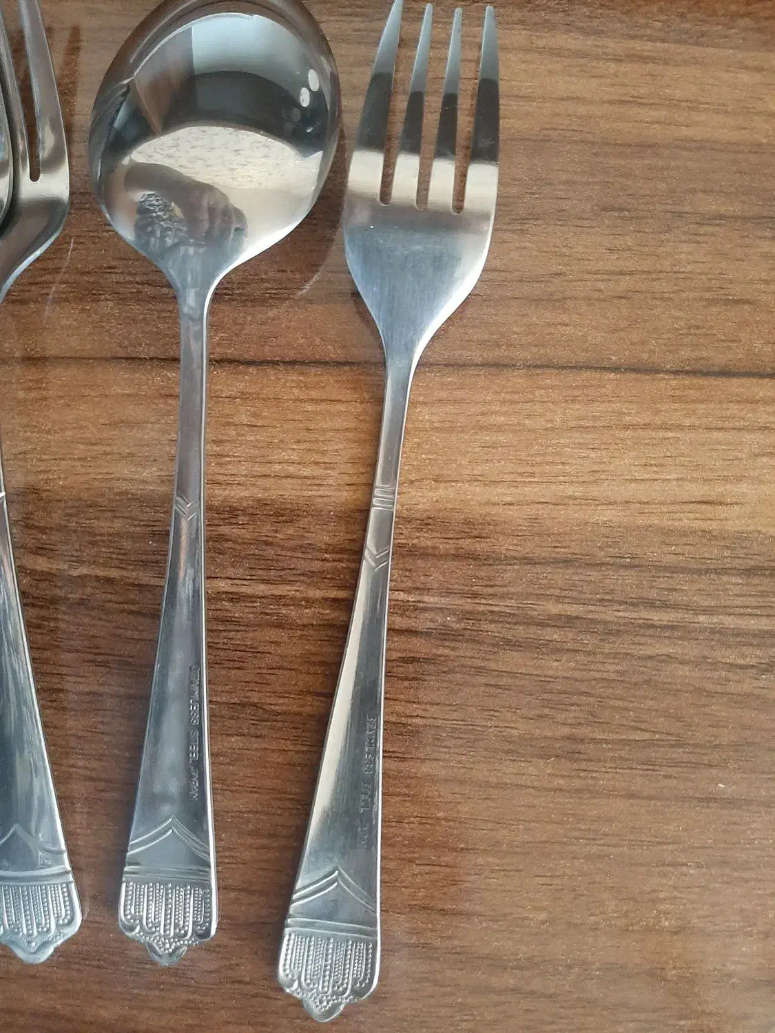 قاشق وچنگال اصل ژاپن|ظروف سرو و پذیرایی|تبریز, |دیوار