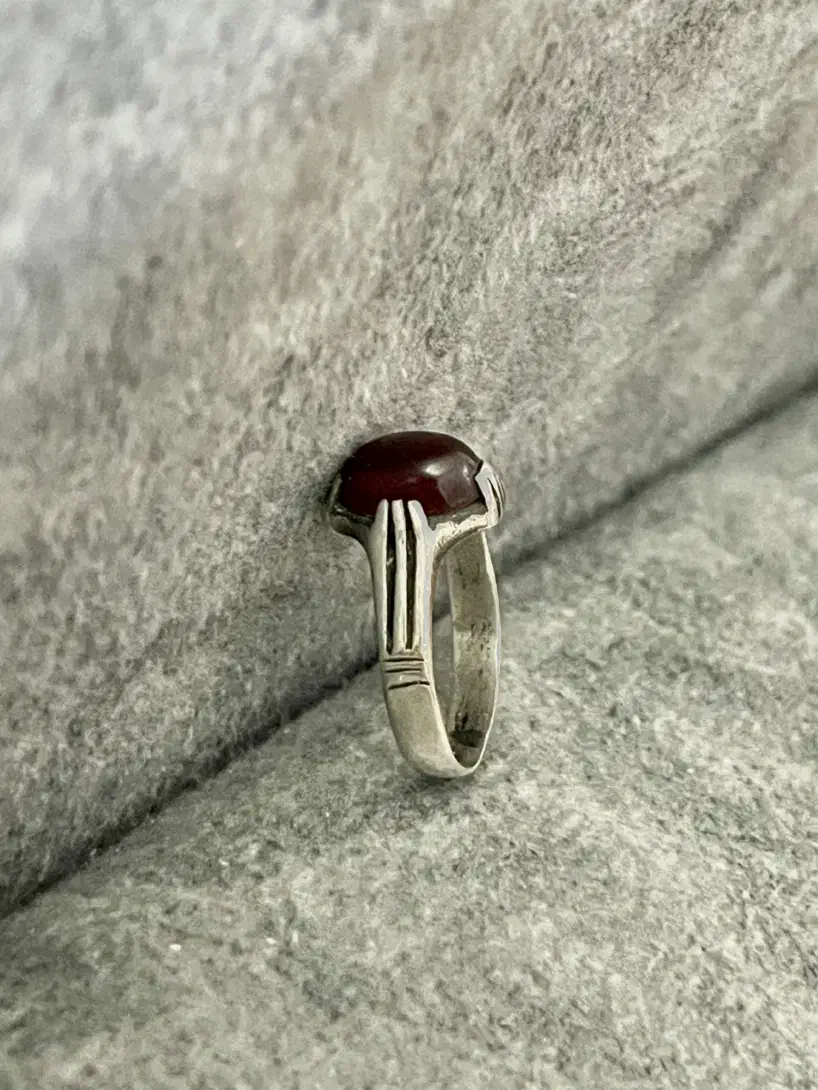 انگشتر نقره مردانه عقیق سرخ( دستساز قدیمی)|جواهرات|رباط‌کریم, رباط‌کریم|دیوار