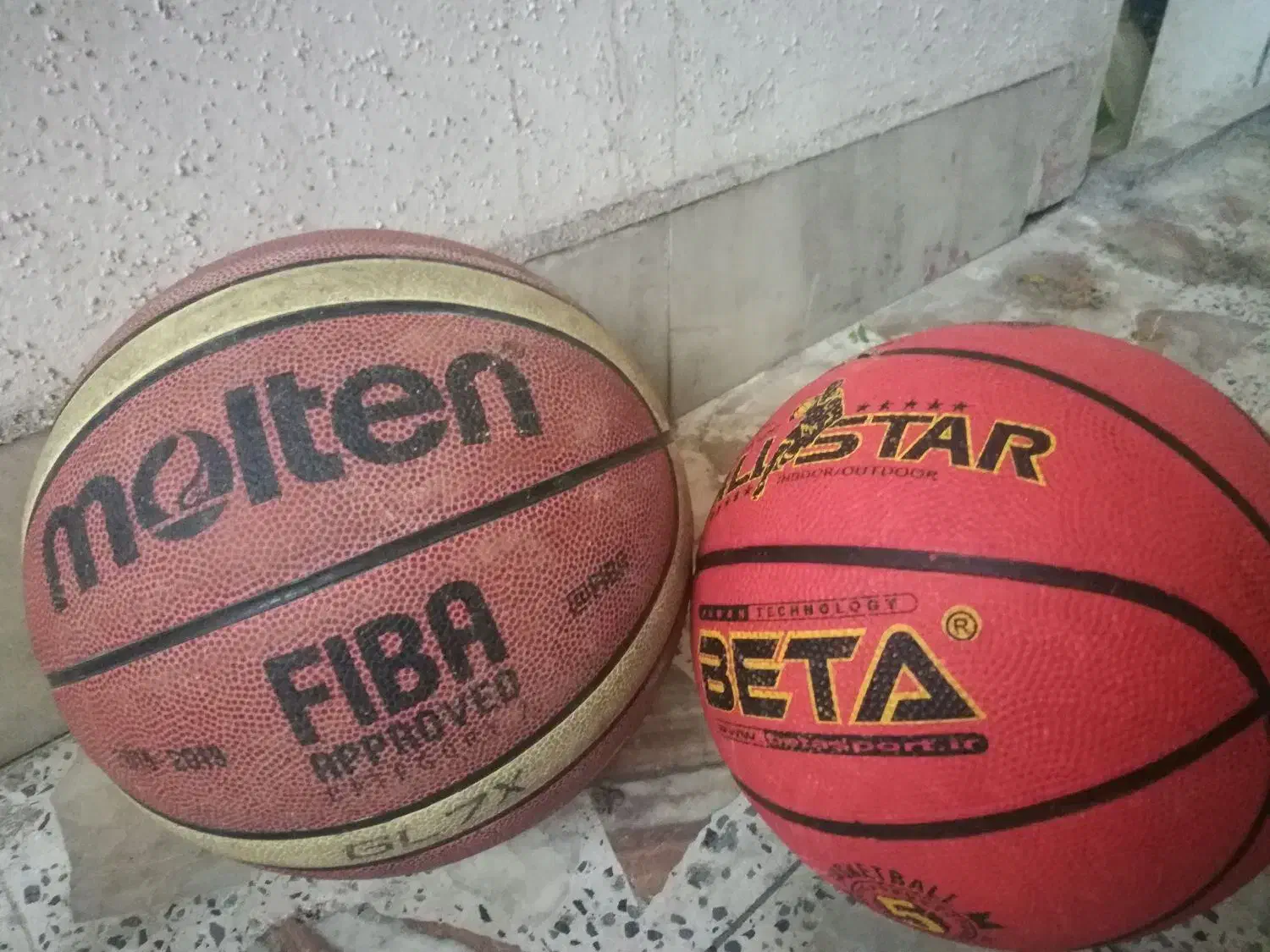 حلقه فنری بسکتبال با تور و توپ سایز 7 و 5|ورزشهای توپی|قائمشهر, |دیوار